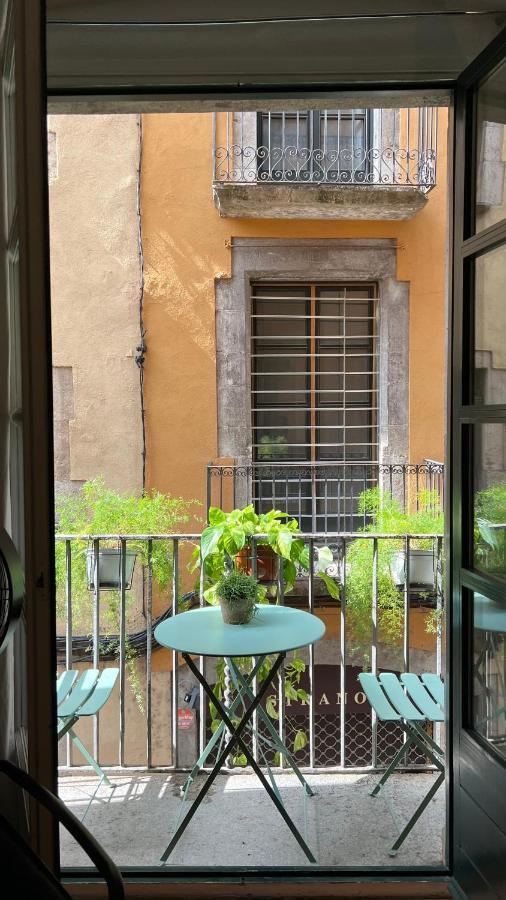 Apartamento Con Encanto Y Terraza En Barri Vell De Girona, El Cul De La Lleona Apartment Exterior foto